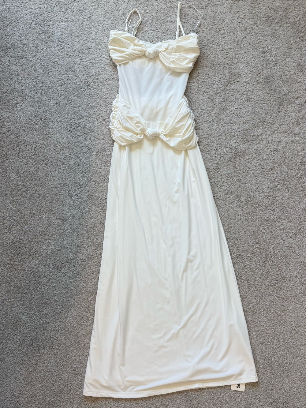 AMARA MAXI DRESS WHITE